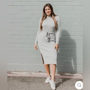 Lost+Wander Women’s Traveler Cognac Midi Dress Size M